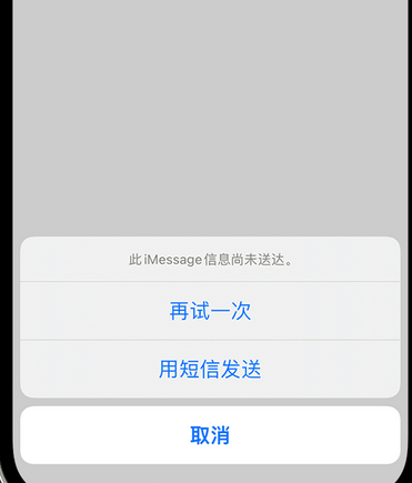 赤壁apple维修iPhone上无法正常发送iMessage信息