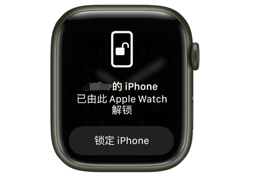 赤壁苹果手机维修分享用 AppleWatch 解锁配备面容 ID 的 iPhone方法 