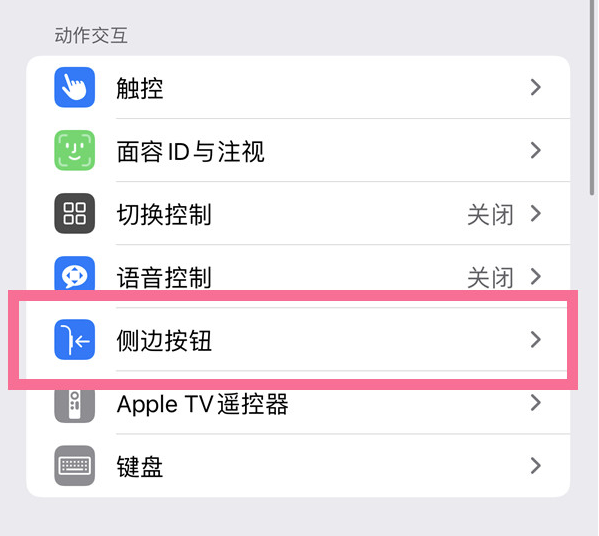 赤壁苹果14维修店分享iPhone14 Plus侧键双击下载功能关闭方法 