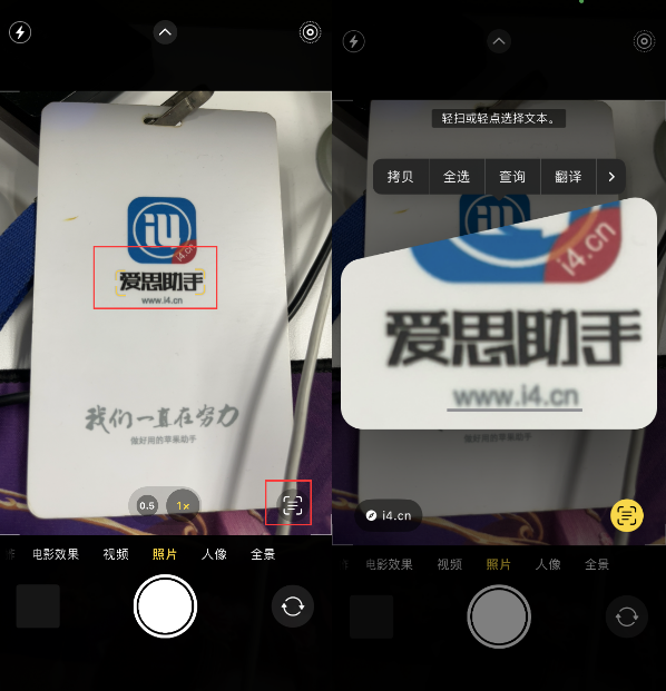 赤壁苹果手机维修分享升级iOS 16后如何通过相机翻译文本 
