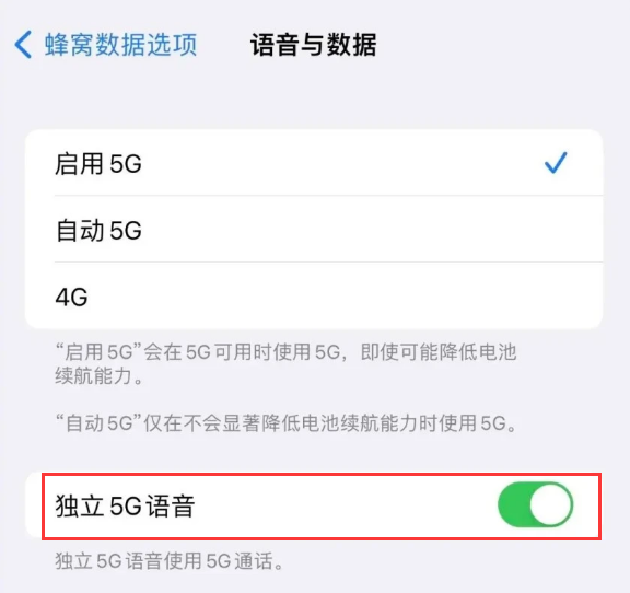 赤壁苹果14维修分享iPhone 14 Pro如何开启VoNR 
