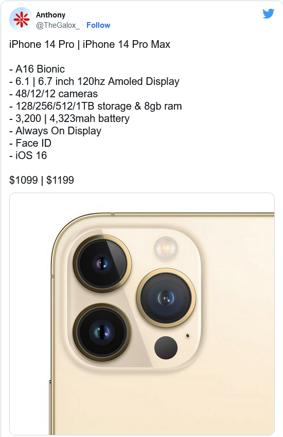 赤壁苹果14维修分享iPhone 14全系涨价 