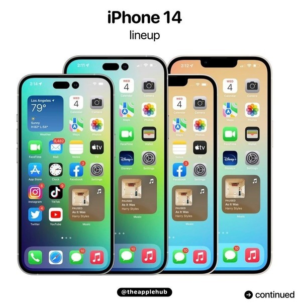 赤壁苹果14维修分享iPhone 14全家福 