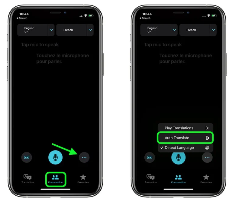 赤壁苹果手机维修分享iOS 15 “翻译” App 新改进 